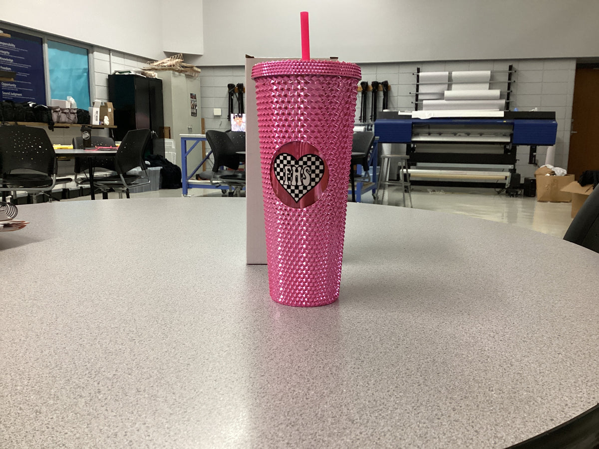 24oz Pink Tumbler