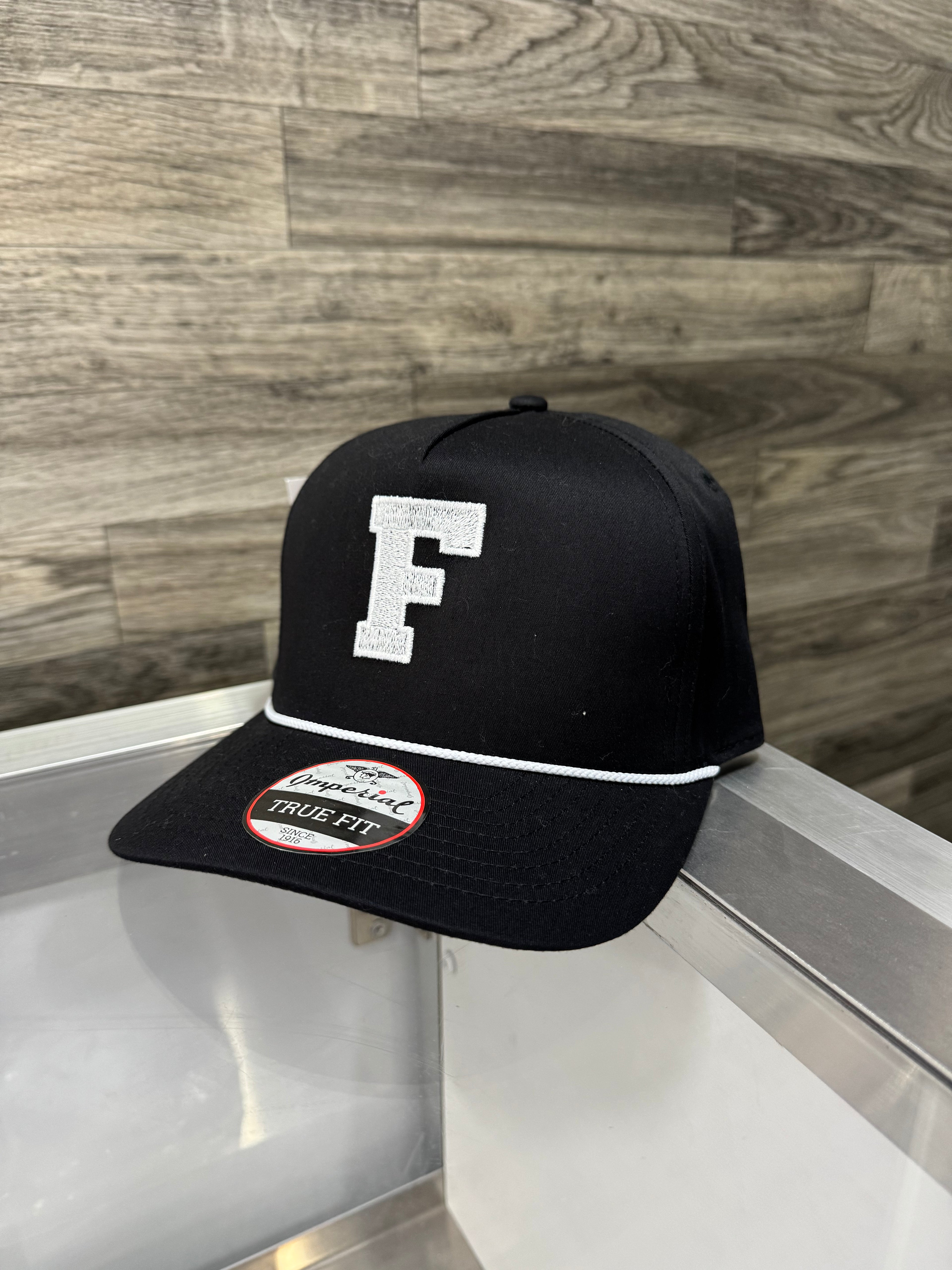 Black Rope Hat - Snapback